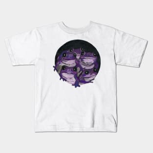 Violet frogs Kids T-Shirt